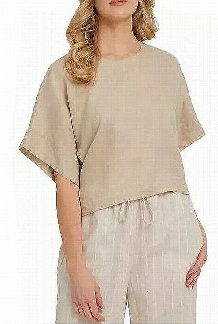 dkny linen tops