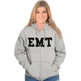 thumbnail image 4 of EMT First Responder Paramedic Rescue Zip Up Hoodie Men's Women's Brisco Brands S, 4 of 5
