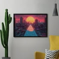 thumbnail image 5 of Diamond Art Kits for Adults, Neon Sunset Cyberpunk CityscapeDiamond Painting Kits for Beginners, Frameless Round 5D Full Drill Diamonds Art Pictures Gem Art Crafts Home Decor Gifts, 5 of 8