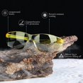 thumbnail image 2 of 24 pares de gafas de seguridad 12 colores Gafas protectoras antiarañazos unisex Lentes resistentes a los impactos Gafas Gafas de sol de seguridad de policarbonato a granel para el trabajo C, 2 of 5