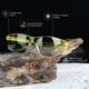 thumbnail image 2 of 24 pares de gafas de seguridad 12 colores Gafas protectoras antiarañazos unisex Lentes resistentes a los impactos Gafas Gafas de sol de seguridad de policarbonato a granel para el trabajo C, 2 of 5