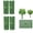 4 Pcs, variant on Tree Bark Protector Guard,Essential Garden Supplies for Tree Health Maintenance,Protective Shrub Wraps for Lawn Care,Deer Proof Plant Cage for Backyard Orchard Landscape Installation