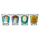 thumbnail image 1 of Juego de minivasos Silver Buffalo King of the Hill Family, 45 ml, 4 piezas, 1 of 5