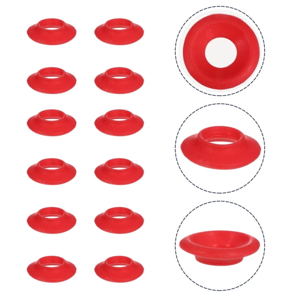 OHOIOLLA 24Ud Sellos Para Swing Rojas Con Trabajo Fino Y Compatibles Con Airlock