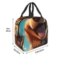 thumbnail image 3 of Honeii Blue Sky Cute Dog Print Lunch Bag Women, Lunch Box Lunch Bag for Women Adult Men, Small Leakproof Cute Lunch Tote Large Capacity Reusable, 3 of 8