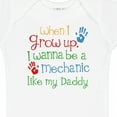thumbnail image 4 of Inktastic Mechanic Like Daddy Boys or Girls Baby Bodysuit, 4 of 5
