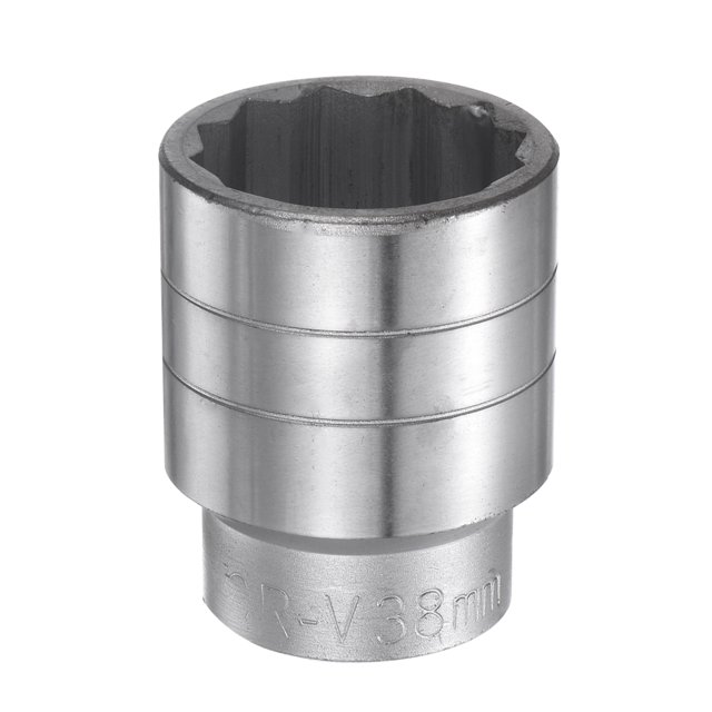 Unique Bargains 38mm 12 Point Shallow Socket 3/4' Drive Standard Metric Chromium Vanadium Steel