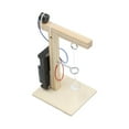 thumbnail image 1 of 2Pcs Kid Manual Alarm Educational Toys Earthquake Alarm (Wood Color No Battery), 1 of 7