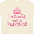 thumbnail image 4 of Inktastic So Cute Princess Girls Toddler T-Shirt, 4 of 5
