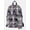 Navy Distressed Plaid, variant on Girl's Dome Backpack, Off-White Conversational