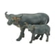 thumbnail image 3 of Adornos de vaca, estatua de búfalo, adorno decorativo artesanal, búfalo en miniatura. 2 piezas, 3 of 9