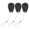 thumbnail image 1 of 3Pcs Lock Cables With Loops Retractable Anti Theft Cable Case Automatic Retractable For General Users, 1 of 5