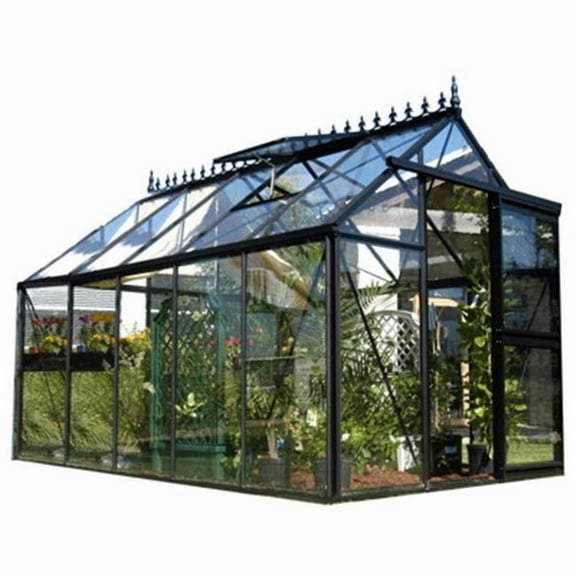 Pipers Pit Junior Victorian 8 x 12 Glass Greenhouse