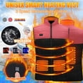 thumbnail image 2 of Plus Size Heated Jackets for Men Outdoor Warm Clothing Heated For Riding Skiing Fishing Charging Via Heated Coat, 2 of 7