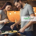 thumbnail image 7 of NutriChef Non-Stick Soup Ladle and Spatula Cookware Set, Stainless Steel PKSPT15, 7 of 7