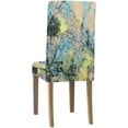 thumbnail image 2 of ZHANZZK Colorful Abstract Tie Dye Stretch Chair Cover Protector Seat Slipcover for Dining Room Hotel Wedding Party Set of 1, 2 of 5