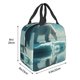 thumbnail image 3 of Easygdp Polar Bear On Iceberg Bolsa Térmica Premium - Tela Oxford Impermeable, Gran Capacidad, Bolsillo Frontal, Unisex para Trabajo, Escuela, Actividades al Aire Libre y Picnics, 3 of 8