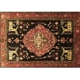 thumbnail image 1 of Ahgly Company Indoor Rectangle Animal Brown Traditional Area Rugs, 3' x 5', 1 of 4