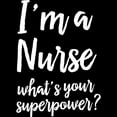 thumbnail image 3 of CafePress - I'm A Nurse What's Your Superp Men's Dark Pajamas - Men's Dark Loose Fit Cotton Pajama Set, 3 of 7