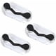 thumbnail image 1 of Magnetic Eyeglass Holders, name tag, badge holder, sunglasses holder, ID badge holder, Made In USA, 3 Pack (Black), 1 of 4
