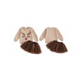 thumbnail image 2 of BemeyourBBs Toddler Baby Girl Christmas Outfit Reindeer Long Sleeve Sweatshirt and Tulle Tutu Skirt 2 Piece Set Xmas Clothes, 2 of 9