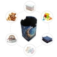 thumbnail image 7 of Yayeee Freestanding Laundry Hamper with Handle Collapsible Large Storage Basket for Clothes, Crystal Moon, 7 of 7