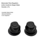 thumbnail image 4 of Manerales Para Regadera Moderno Negro Mate Standar 2 Pz, 4 of 4