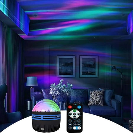 

Zyxwvu USB Projection Light Holiday Night Light Intelligent Voice Controlled Mini Rotating Night Light