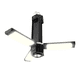 thumbnail image 1 of Linterna Led Recargable Camping Plegable Lampara De Mano Belug,  Negro, 1 of 5