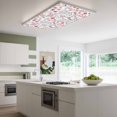 thumbnail image 3 of Red Spring Floral Magnetic Fluorescent Light Covers for Ceiling Lights 2x4Ft, Vintage Botanical Colorful Elegant Office Classroom Kitchen Drop Ceiling Light Covers Lighting Filters Shade Panel 2Packs, 3 of 9