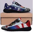 thumbnail image 3 of 911 Patriot Day Never Forget4Firefighters Memorial Shoes Sneakers Black Size 4.5, 3 of 7