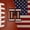 Initial H, variant on Manfei Football Letter A Twin Sheets, American Flag Rugby Bedding, Brown Red White, Gray Reversible 3-Piece (1 Flat Sheet, 1 Fitted Sheet and 1 Pillowcase)