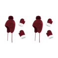 thumbnail image 4 of Jumpingount 1 Juego de gorro para niños, gorros cálidos de invierno, guantes clásicos para niños, hermoso accesorio de lana delicada para Type5 NO5, 4 of 6