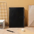 thumbnail image 1 of UPGRATOR Receipt Pad Folder En Cuero Sintético Negro Con Portadocumentos Para Oficina, 1 of 7