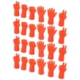 thumbnail image 2 of Knitting Needle Stoppers, Antislip Knitting Needle Point Protectors Rubber Material Small Error Fine Workmanship 4 Sets  For DIY Art, 2 of 8