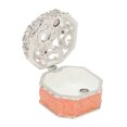 thumbnail image 1 of Enamel Trinket Box, Electroplating Hand Crafted Mess Proof Zinc Alloy Jewelry Box Innovative  for  for Dressing Table for Cabinet for Jewelry, 1 of 8