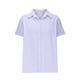 thumbnail image 4 of Vestidos Casuales Para Mujer, Blusas De Mujer De Moda Blusa de verano tipo túnica de lino con cuello en V, manga corta, botones sueltos y bolsillo para mujer, 4 of 6