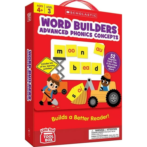 Little Red Tool Box: Word Builders: Advanced Phonics Concepts, (Paperback)