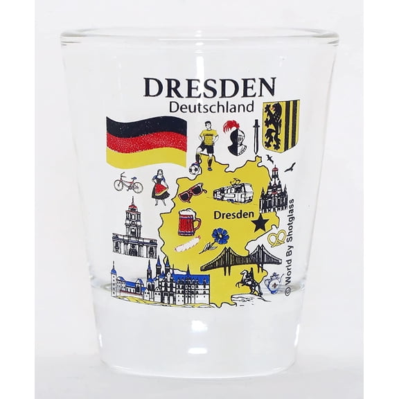 Dresden Germany Great German Cities Collection Shot Glass