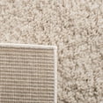 thumbnail image 6 of SAFAVIEH August Carlene Solid Plush Shag Runner Rug, Beige, 2'3" x 18', 6 of 7