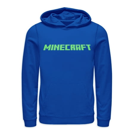 Minecraft Boys Chrome Stacked Logo Pullover Sweatshirt, Sizes 6-16