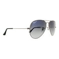 thumbnail image 4 of RAY BAN Sunglasses RB 3025 004/78 Gunmetal 58MM, 4 of 7