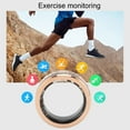 thumbnail image 3 of Smart Ring, Sports Monitoring Smart Ring Step Counting with Charging Case for Women Size 8,Size 9,Size 10, 3 of 7