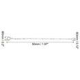 thumbnail image 2 of Unique Bargains 3 Inch S925 Silver Necklace Extender Gold Plated Chain Extenders Extension, Platinum 2 Pack, 2 of 6