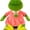 Pink, variant on Frog Stuffed Animals, Frog Plush Toys, Frog Pillow Cushion, Soft Green Frog Shaped Plush Pillow, Cute Decorative Throw Pillow for Sofa Bed Bedroom Dorm Gaming Room Decor (Green,15.75 in)