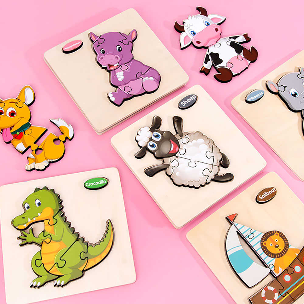 wooden jigsaw puzzles baby