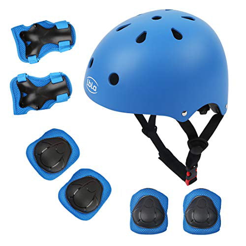 Details about   Blue Boy Child Kid Protective Helmet Knee Elbow Wrist Pad Bicycle Bike Cycling 