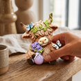 thumbnail image 4 of Solid Resin Cow Desktop Figurine Ornament, fine‑finished handicraft styling, compact desktop‑sized design, serves as shelf decoration, housewarming and everyday souvenir gift, 4 of 6
