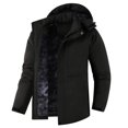 thumbnail image 2 of Letdown Mens Jackets, Hooded - Insulated Detachable Liner Windproof Cold Jacket Casual Thickened Fleece Zipper Up Lightweight Jacket for Men, 2 of 7