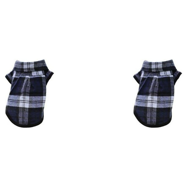 Ropa para perros Greeniant Chaleco a rayas para cachorros Azul XS
